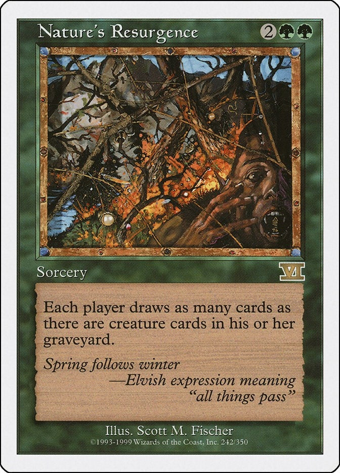 Image for Nature's Resurgence (Classic Sixth Edition) (242) - Magic: The Gathering