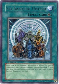 Image for Six Samurai United (Phantom Darkness) (PTDN-EN059) - YuGiOh