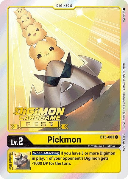 Image for Pickmon (Digimon Card Game Fest 2022) (BT05) (5003)