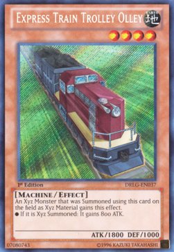 Express Train Trolley Olley - Dragons of Legend (Secret Rare) [DRLG-037]
