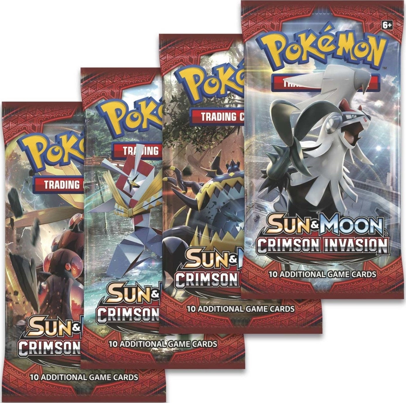 Image for Crimson Invasion Booster Pack Art Bundle [Set of 4] - Pokemon