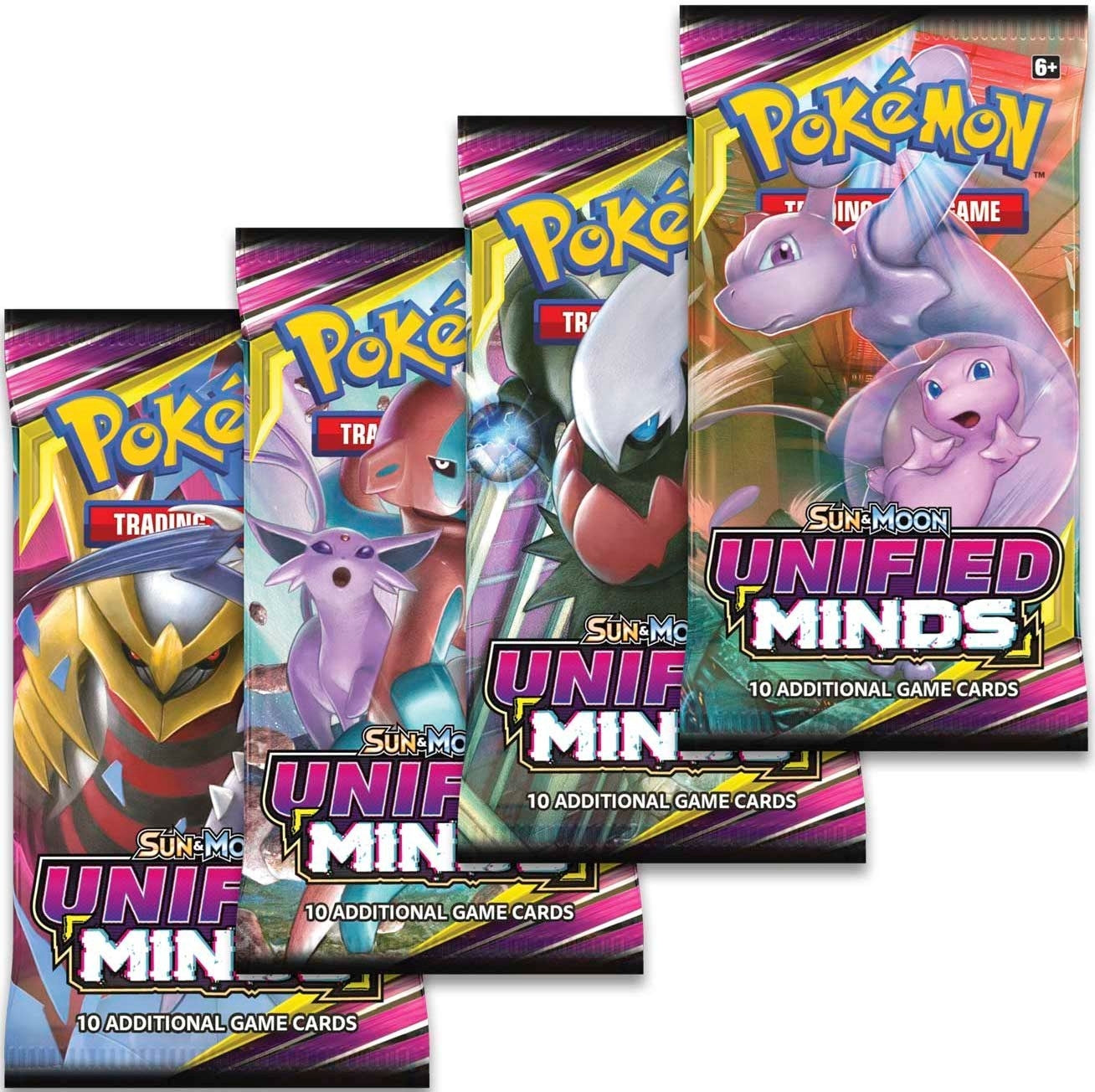 Image for Unified Minds Booster Pack Art Bundle [Set of 4] - Pokemon