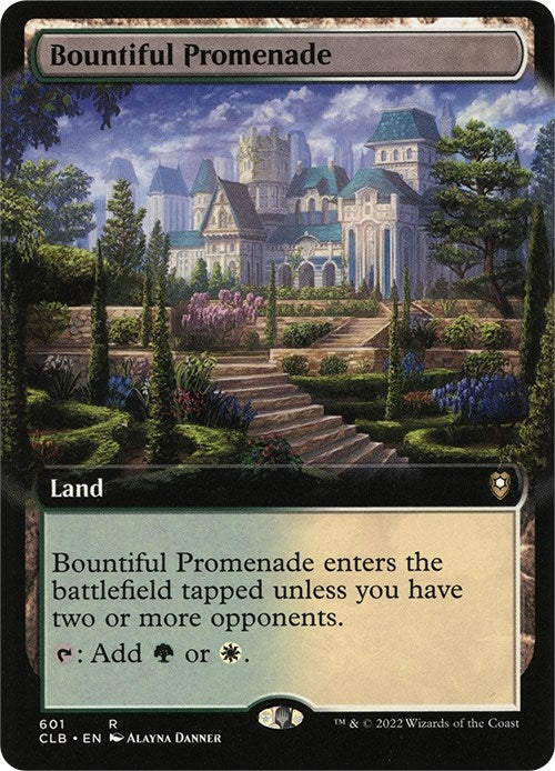 Image for Bountiful Promenade (Extended Art) (Commander Legends: Battle for Baldur's Gate) (601) - Magic: The Gathering