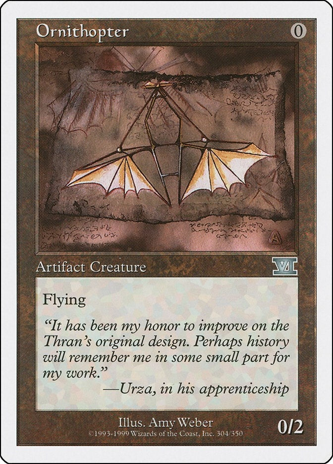 Image for Ornithopter (Classic Sixth Edition) (304) - Magic: The Gathering
