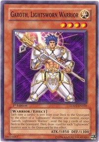 Image for Garoth, Lightsworn Warrior (Light of Destruction) (LODT-EN020) - YuGiOh