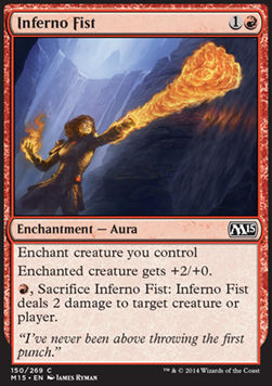 Inferno Fist - Magic 2015 (Common) [M15-150]