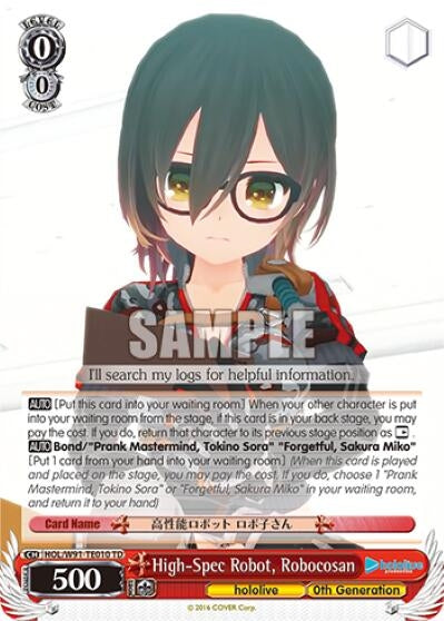 Image for High-Spec Robot, Robocosan (hololive production) (HOL/W91-TE010 TD) - Weiss Schwarz