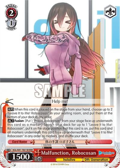 Image for Malfunction, Robocosan (RRR) (hololive production) (HOL/W91-TE015R RRR) - Weiss Schwarz