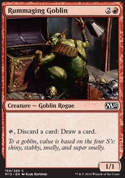 Rummaging Goblin - Magic 2015 (Common) [M15-159]