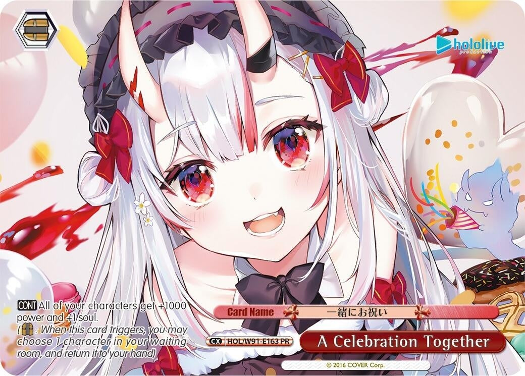 Image for A Celebration Together (PR) (hololive production) (HOL/W91-E163 PR) - Weiss Schwarz