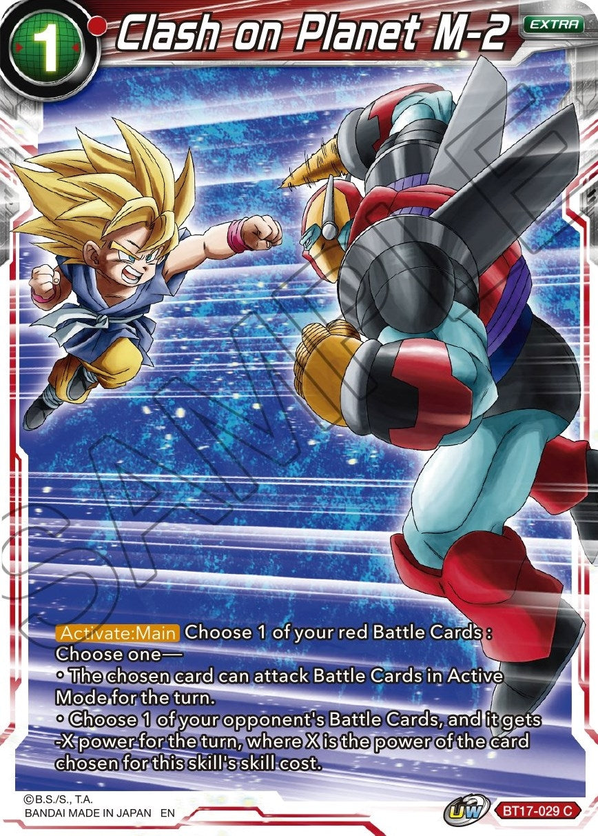 Image for Clash on Planet M-2 (DBS-B17) (17029)