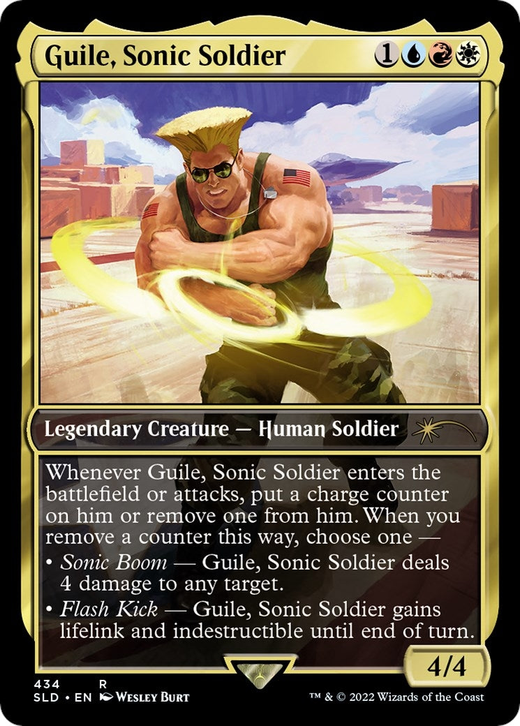 Image for Guile, Sonic Soldier (Secret Lair Drop Series) (434) - Magic: The Gathering