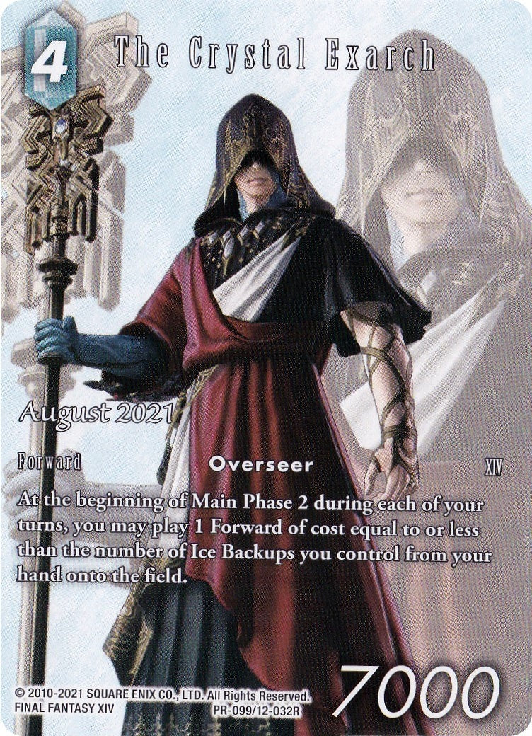 Image for The Crystal Exarch (August 2021) (FF: Promo Cards) (PR-099/12-032R) - Final Fantasy TCG