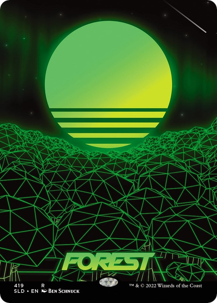 Image for Forest (419) (Secret Lair Drop Series) (419) - Magic: The Gathering
