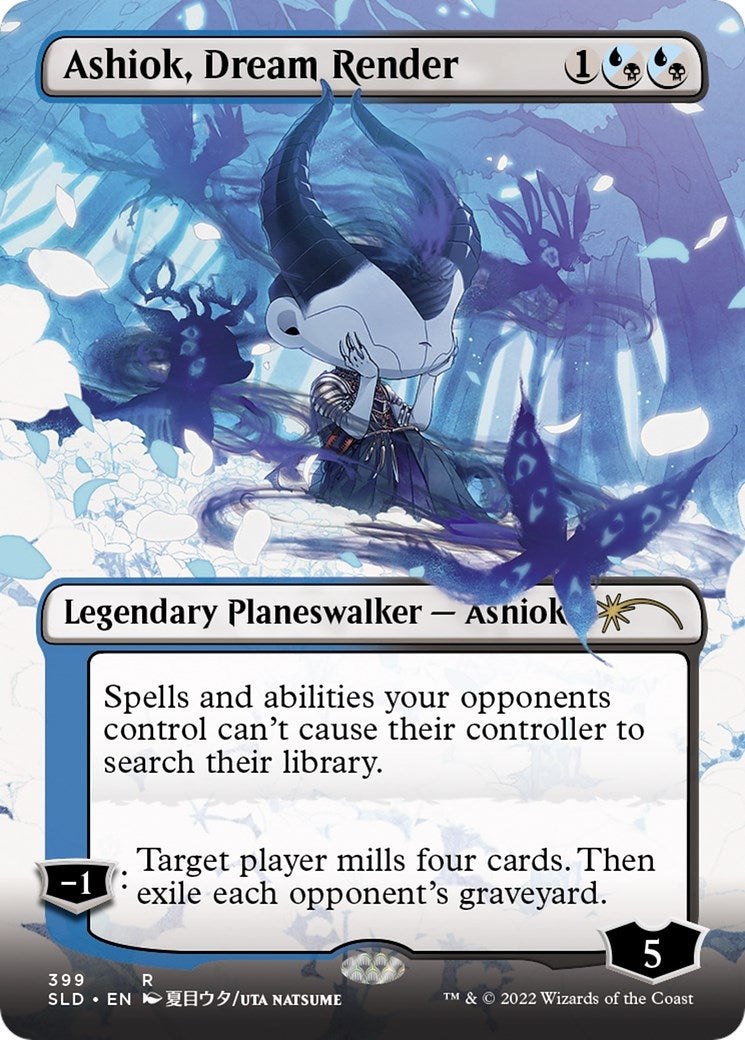 Image for Ashiok, Dream Render (Borderless) (Secret Lair Drop Series) (399) - Magic: The Gathering