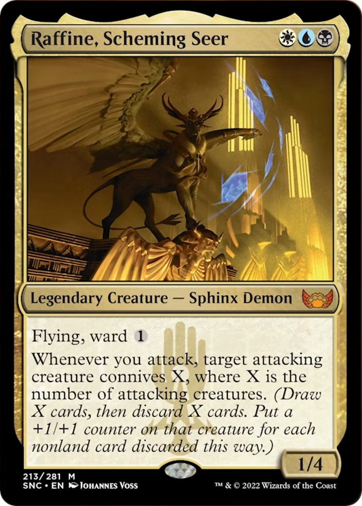 Image for Raffine, Scheming Seer (Streets of New Capenna) (213) - Magic: The Gathering