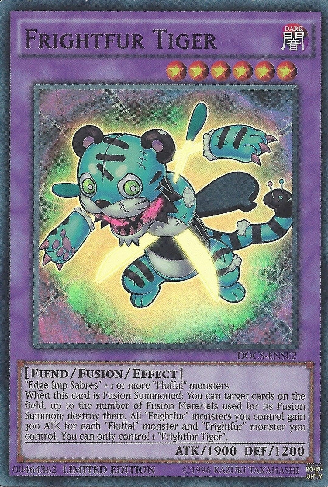 Image for Frightfur Tiger (Dimension of Chaos) (DOCS-ENSE2) - YuGiOh