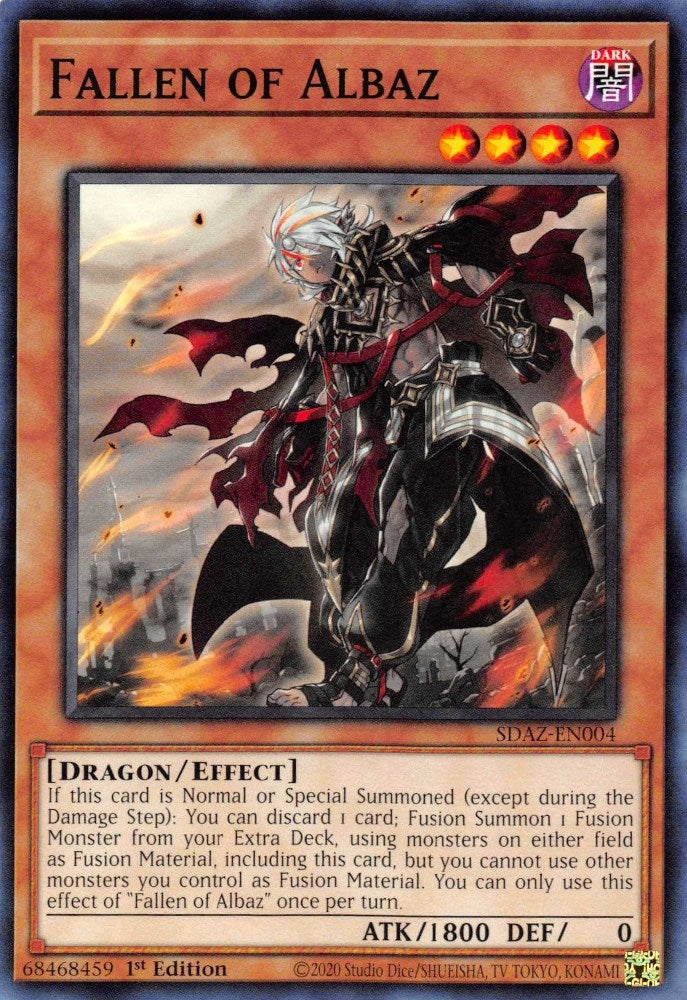 Image for Fallen of Albaz (Structure Deck: Albaz Strike) (SDAZ-EN004) - YuGiOh