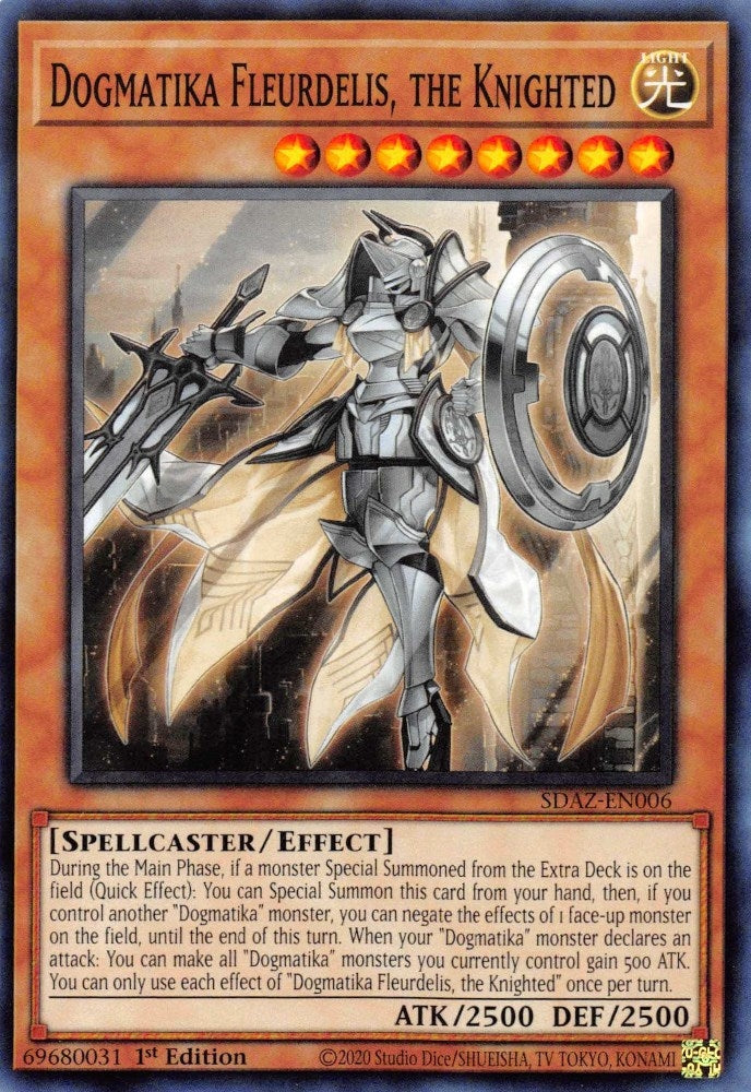 Image for Dogmatika Fleurdelis, the Knighted (Structure Deck: Albaz Strike) (SDAZ-EN006) - YuGiOh