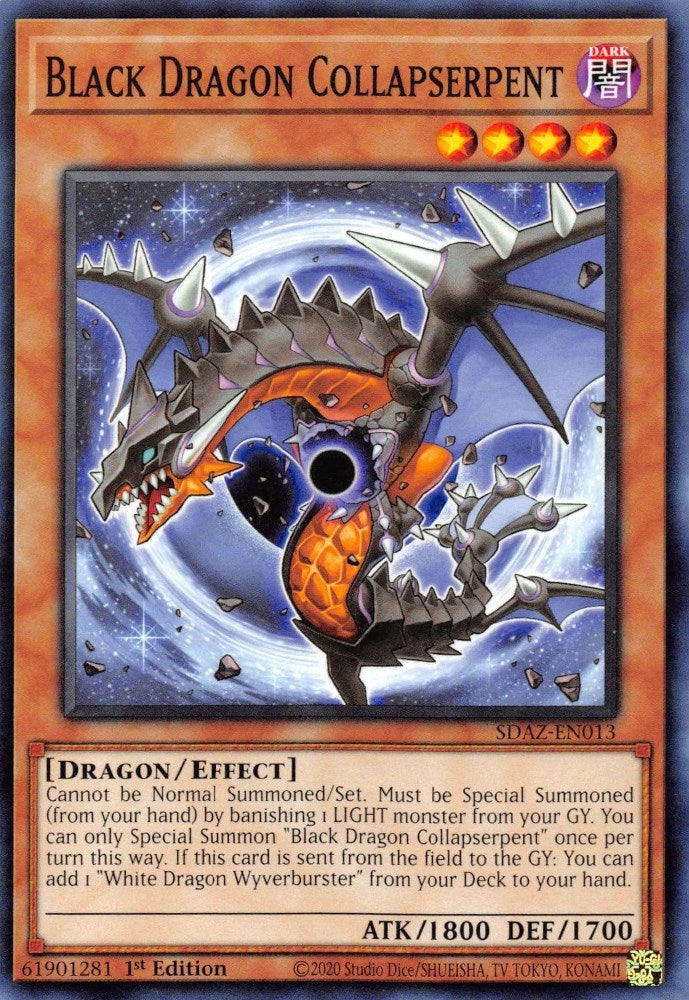 Image for Black Dragon Collapserpent (Structure Deck: Albaz Strike) (SDAZ-EN013) - YuGiOh