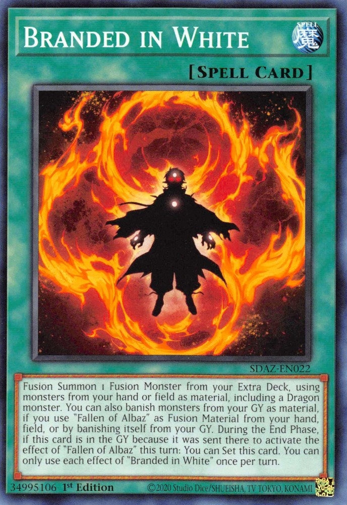 Image for Branded in White (Structure Deck: Albaz Strike) (SDAZ-EN022) - YuGiOh