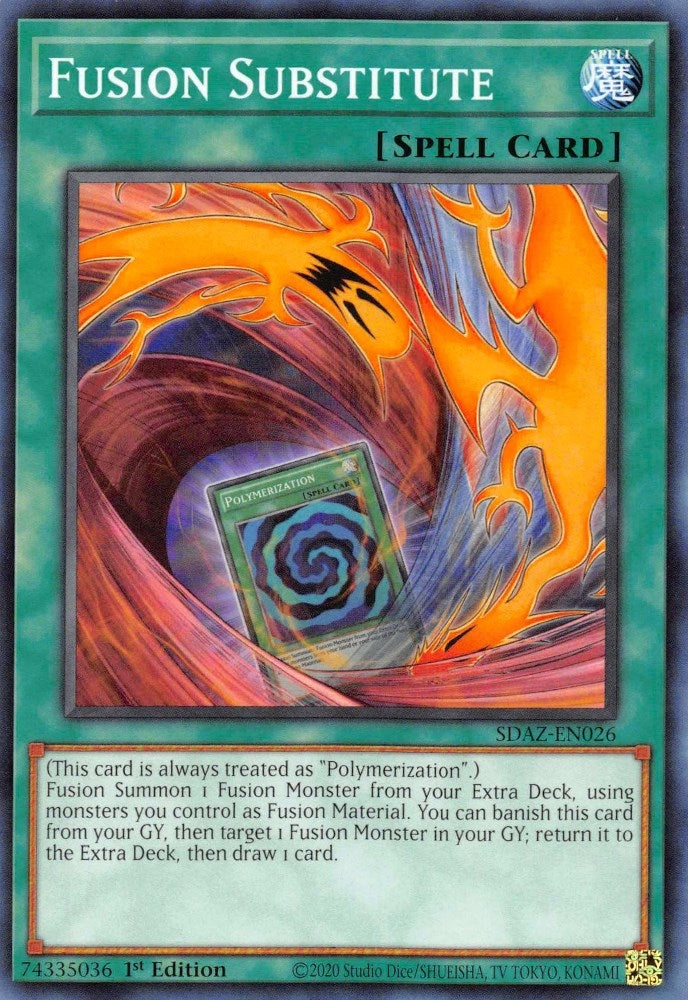 Image for Fusion Substitute (Structure Deck: Albaz Strike) (SDAZ-EN026) - YuGiOh