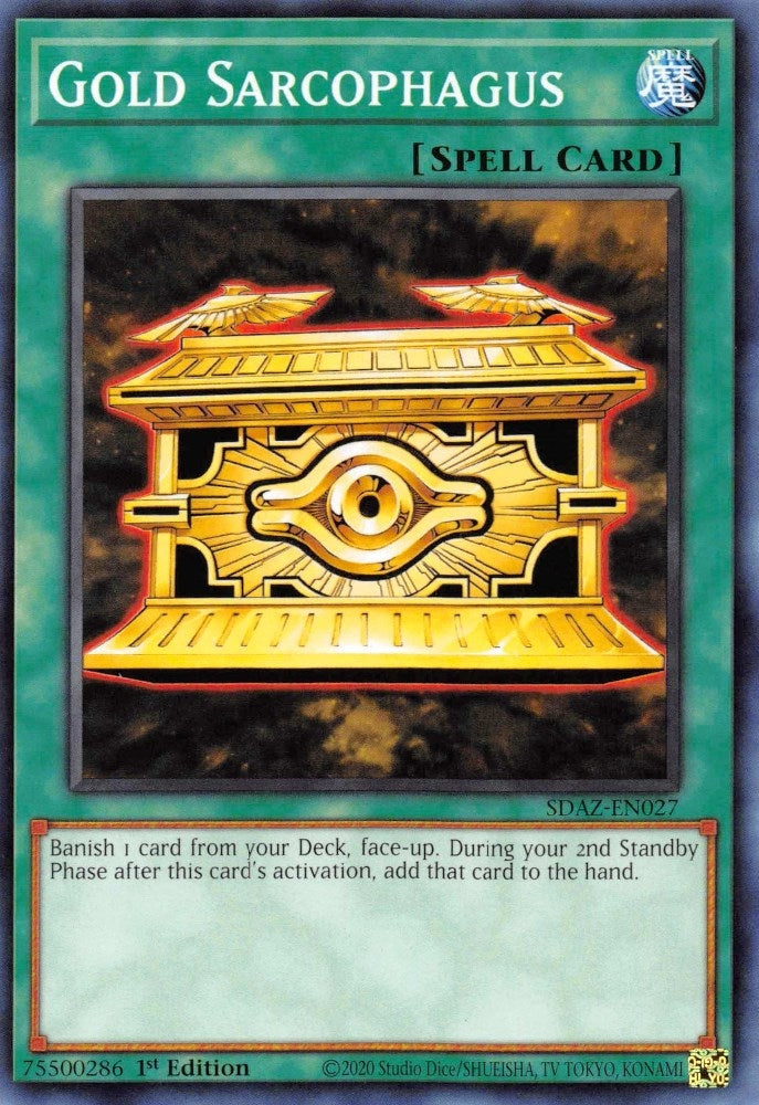 Image for Gold Sarcophagus (Structure Deck: Albaz Strike) (SDAZ-EN027) - YuGiOh