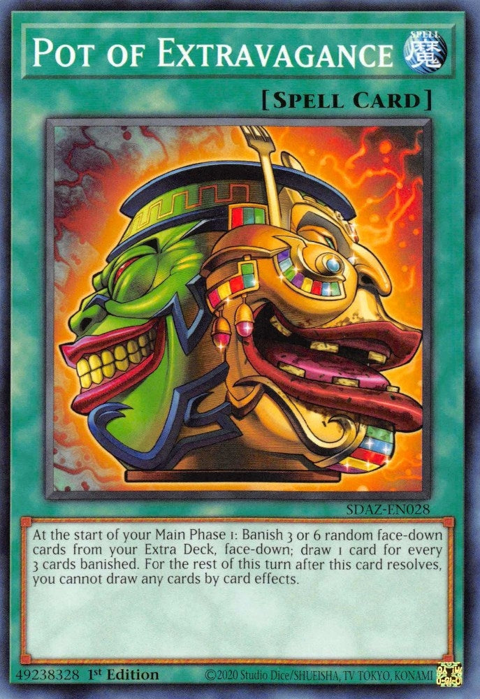 Image for Pot of Extravagance (Structure Deck: Albaz Strike) (SDAZ-EN028) - YuGiOh
