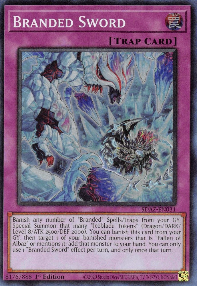 Image for Branded Sword (Structure Deck: Albaz Strike) (SDAZ-EN031) - YuGiOh