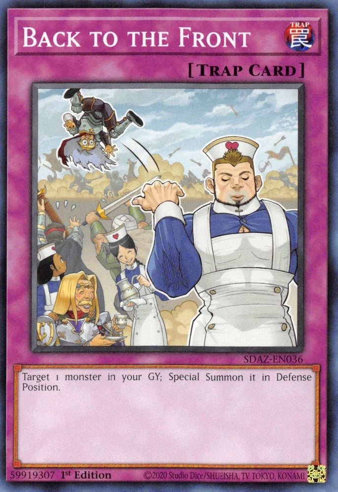 Image for Back to the Front (Structure Deck: Albaz Strike) (SDAZ-EN036) - YuGiOh