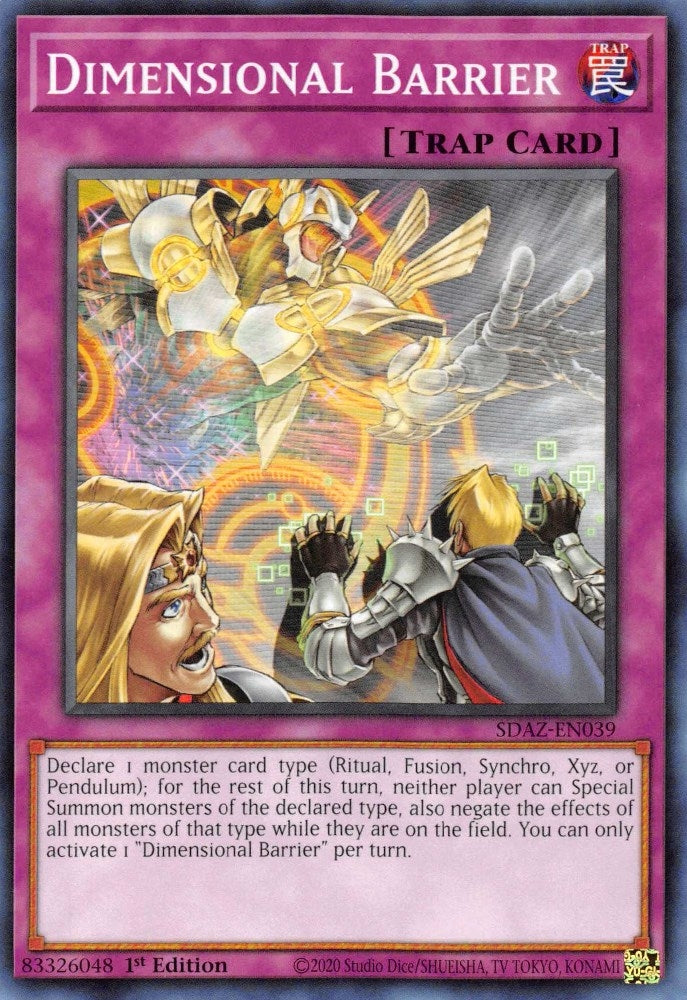 Image for Dimensional Barrier (Structure Deck: Albaz Strike) (SDAZ-EN039) - YuGiOh