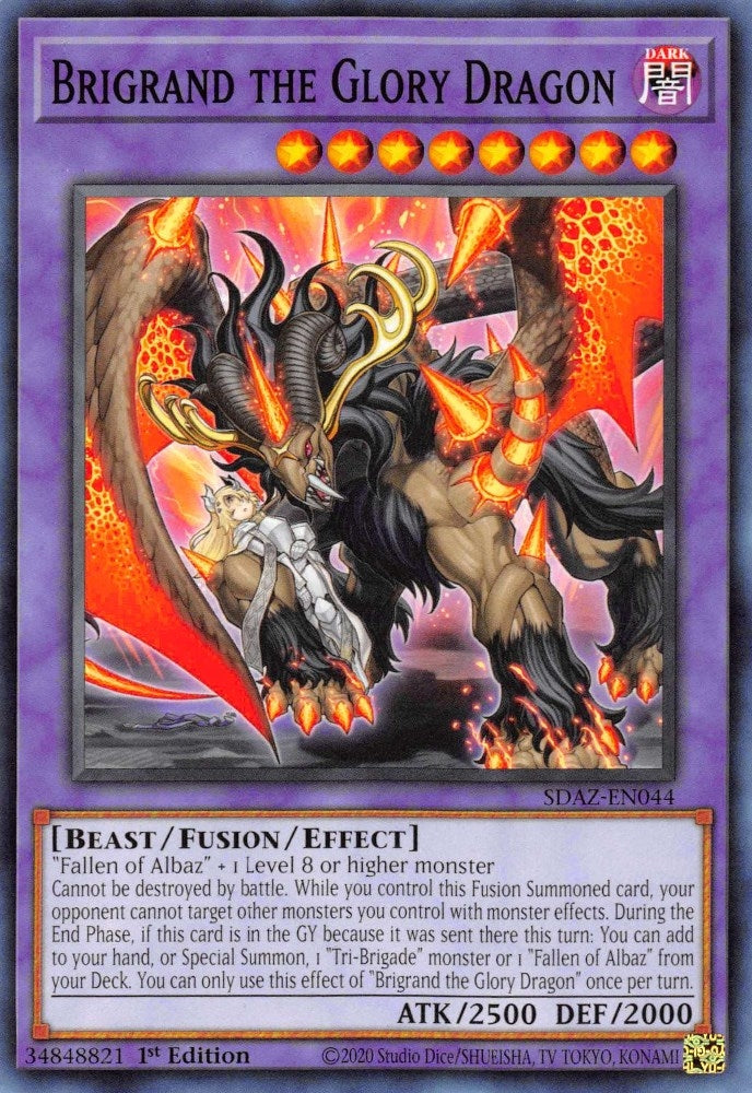 Image for Brigrand the Glory Dragon (Structure Deck: Albaz Strike) (SDAZ-EN044) - YuGiOh