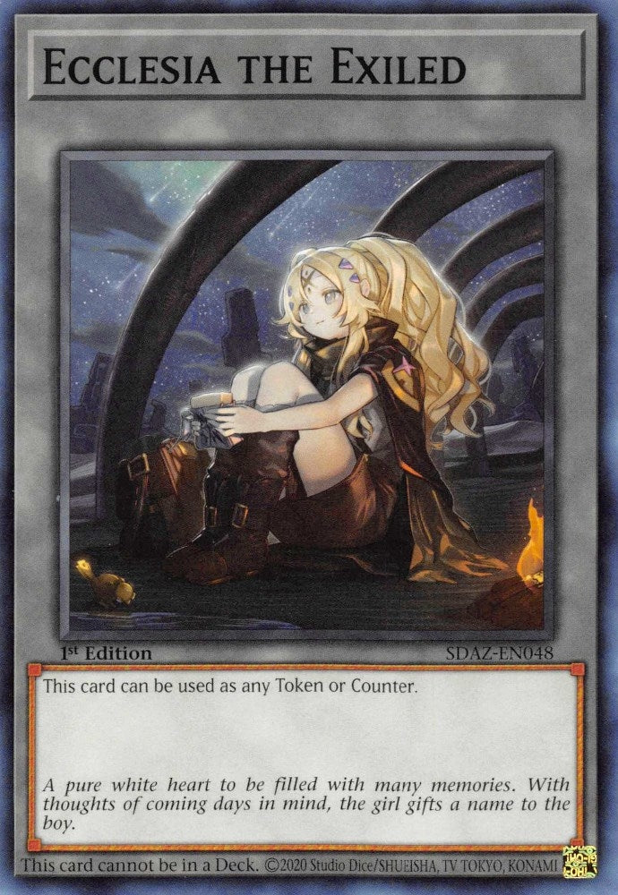 Image for Ecclesia the Exiled (Structure Deck: Albaz Strike) (SDAZ-EN048) - YuGiOh
