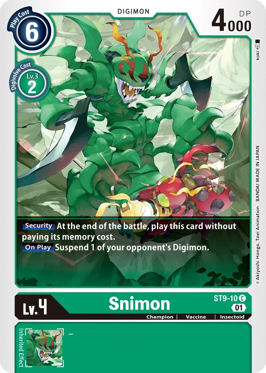 Image for Snimon (ST9-10 C) [Starter Deck 09: Ultimate Ancient Dragon]