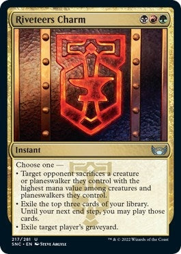 Image for Riveteers Charm (Streets of New Capenna) (217) - Magic: The Gathering