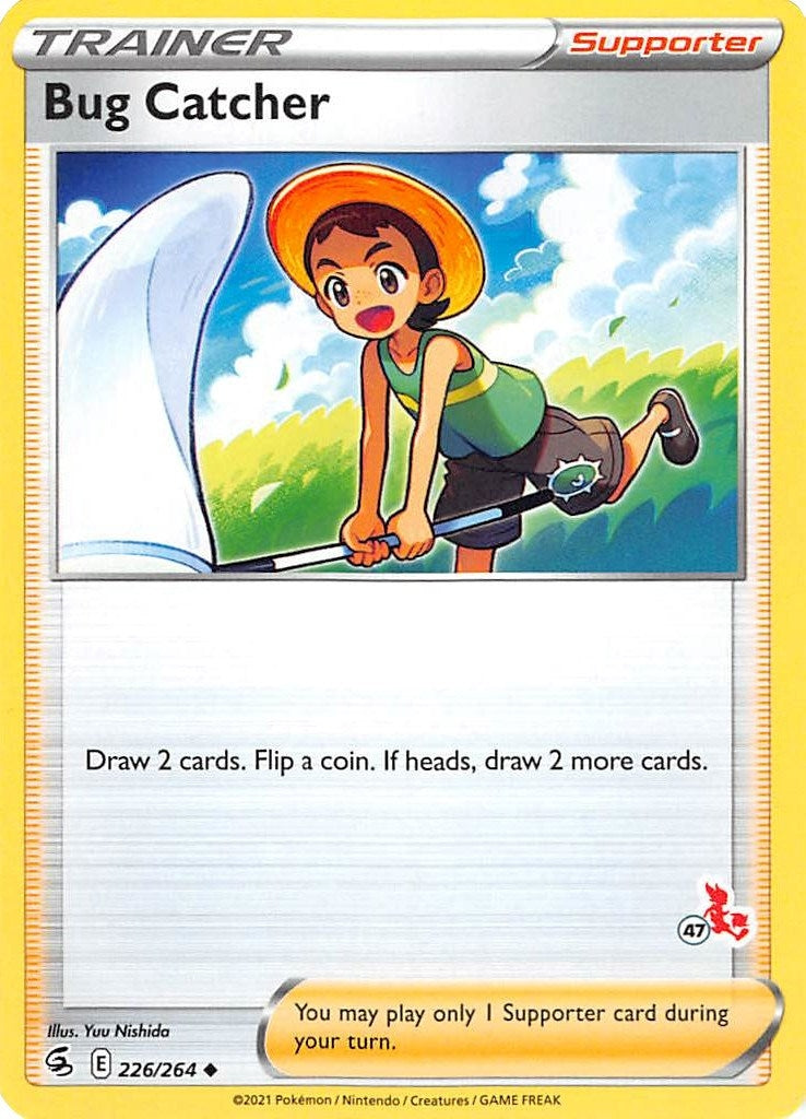 Image for Bug Catcher - 226/264 (#47 Cinderace Stamped) (Battle Academy 2022) (226/264) - Pokemon