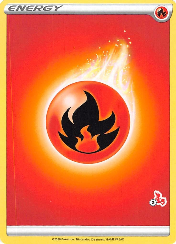 Image for Fire Energy (#2 Cinderace Stamped) (Battle Academy 2022) - Pokemon