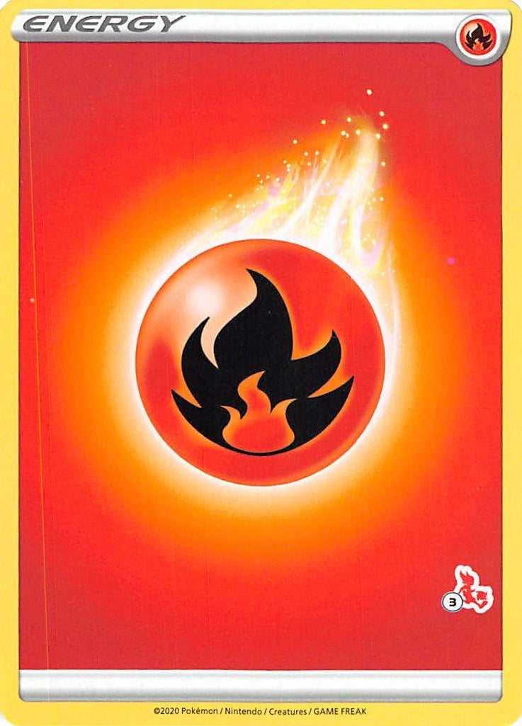 Image for Fire Energy (#3 Cinderace Stamped) (Battle Academy 2022) - Pokemon