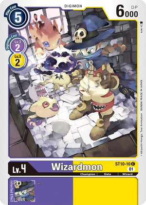 Image for Wizardmon (ST-10) (ST10-10 C) - Digimon Card Game