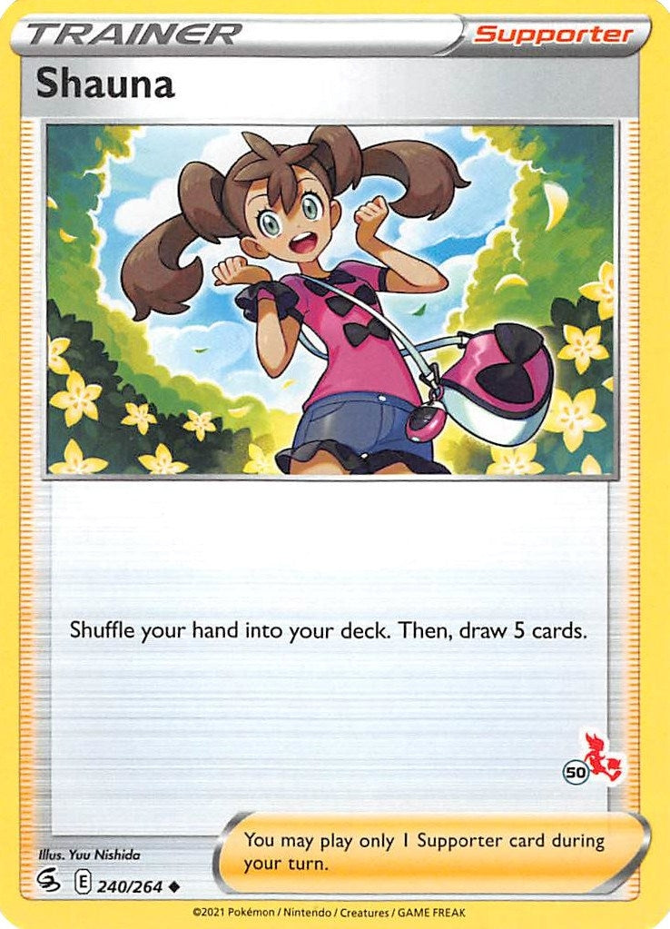 Image for Shauna - 240/264 (#50 Cinderace Stamped) (Battle Academy 2022) (240/264) - Pokemon