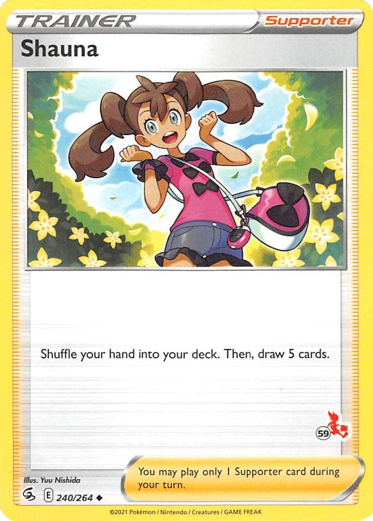 Image for Shauna - 240/264 (#59 Cinderace Stamped) (Battle Academy 2022) (240/264) - Pokemon