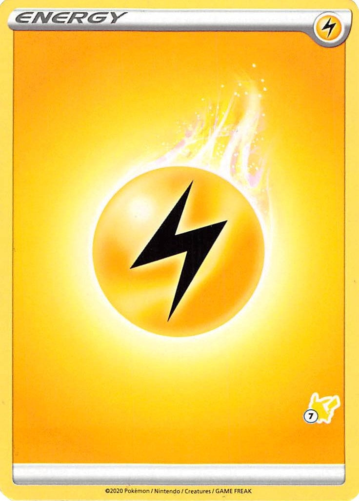 Image for Lightning Energy (#7 Pikachu Stamped) (Battle Academy 2022) - Pokemon