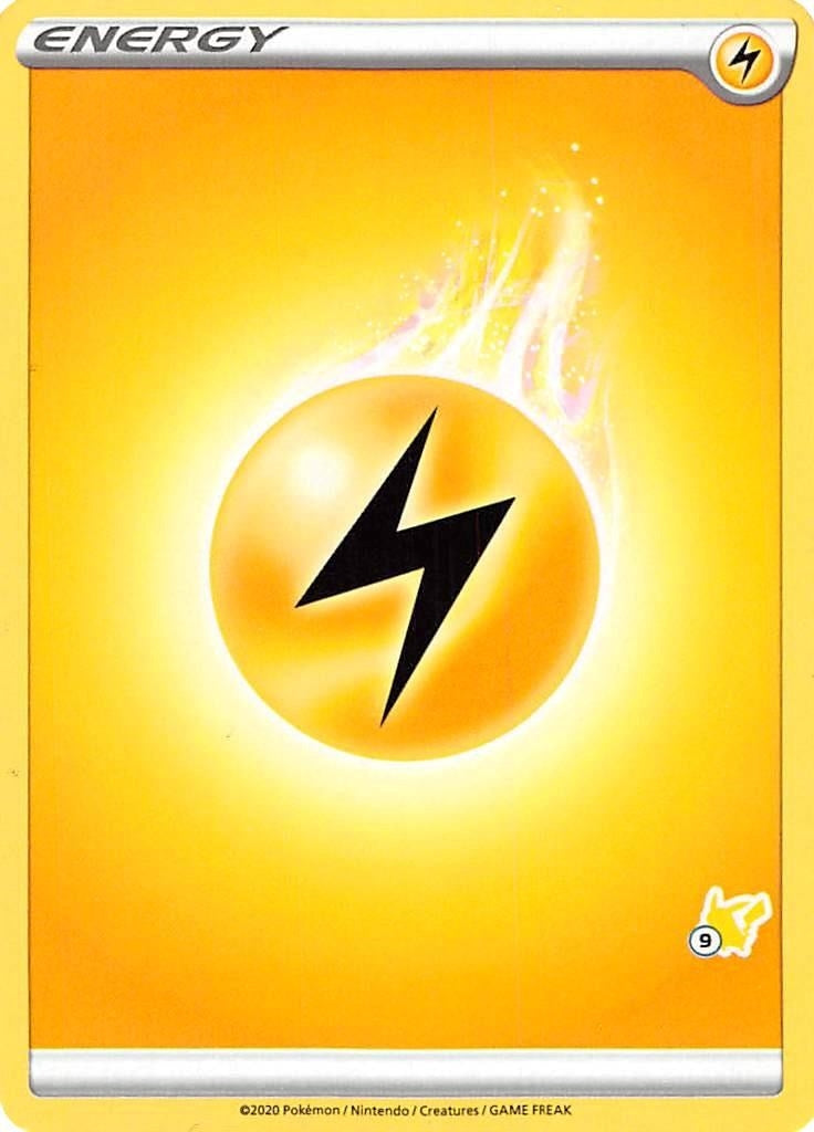 Image for Lightning Energy (#9 Pikachu Stamped) (Battle Academy 2022) - Pokemon