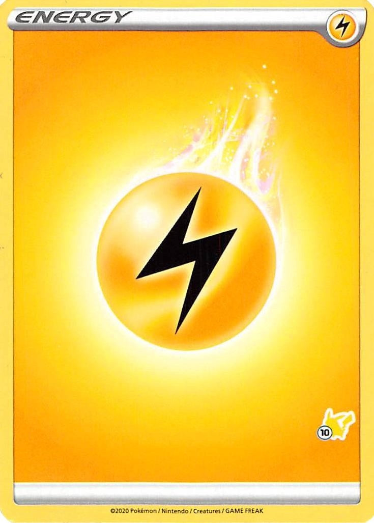 Image for Lightning Energy (#10 Pikachu Stamped) (Battle Academy 2022) - Pokemon
