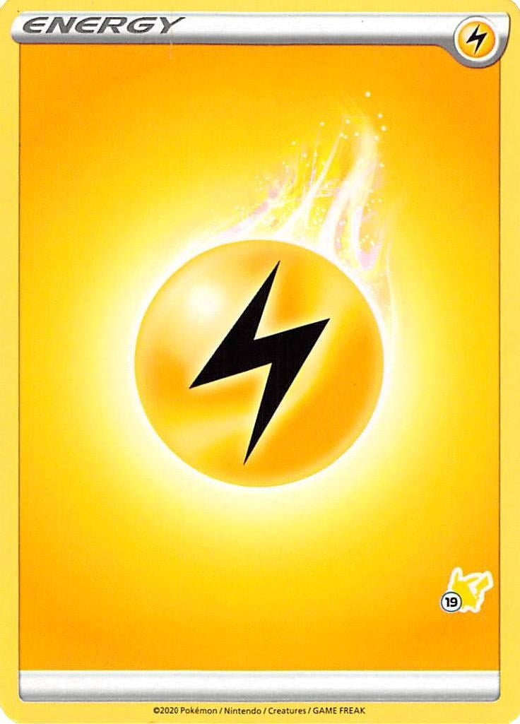 Image for Lightning Energy (#19 Pikachu Stamped) (Battle Academy 2022) - Pokemon