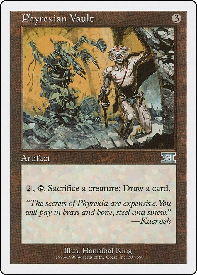 Image for Phyrexian Vault (Classic Sixth Edition) (307) - Magic: The Gathering
