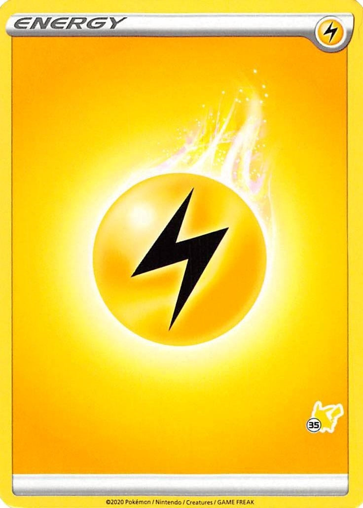 Image for Lightning Energy (#35 Pikachu Stamped) (Battle Academy 2022) - Pokemon
