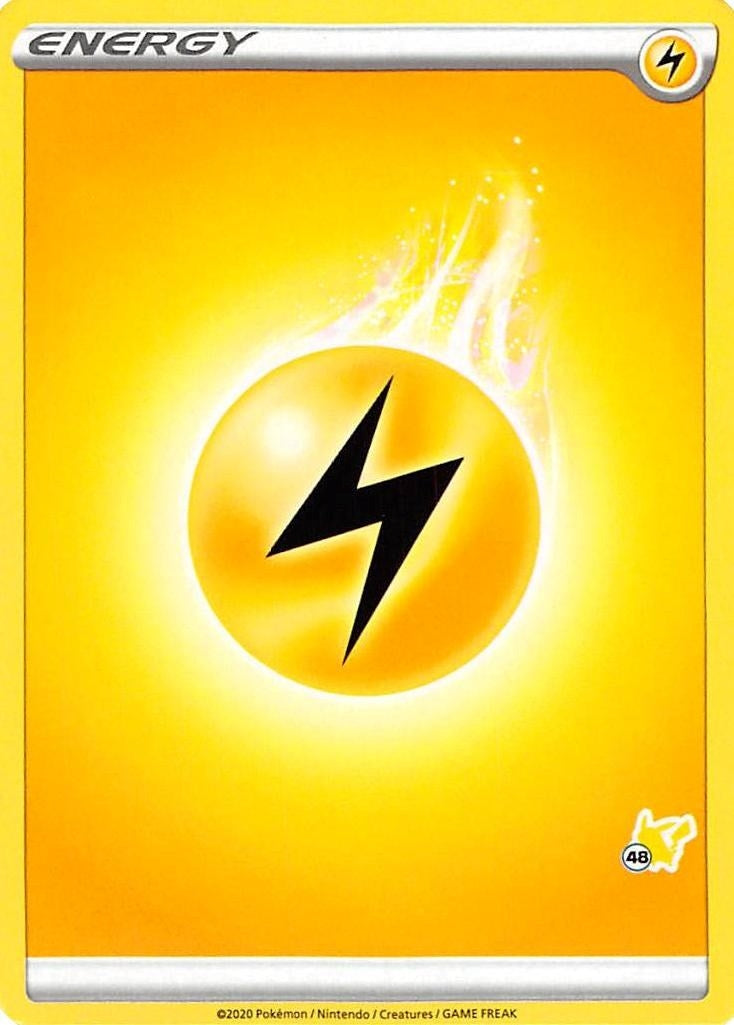 Image for Lightning Energy (#48 Pikachu Stamped) (Battle Academy 2022) - Pokemon