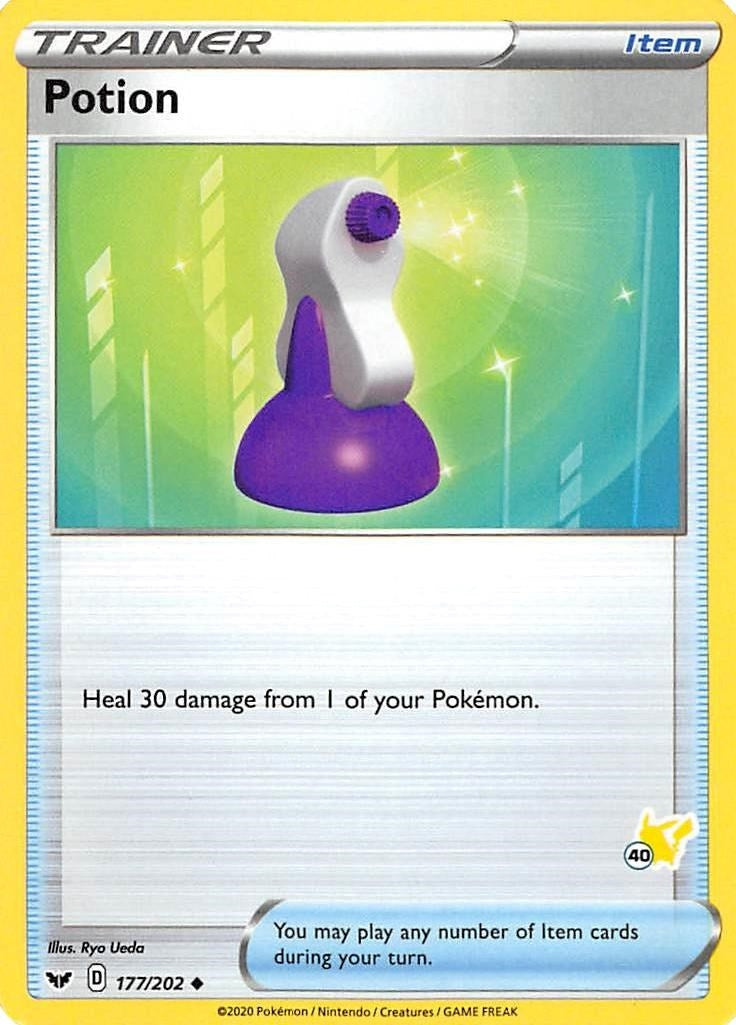 Image for Potion - 177/202 (#40 Pikachu Stamped) (Battle Academy 2022) (177/202) - Pokemon