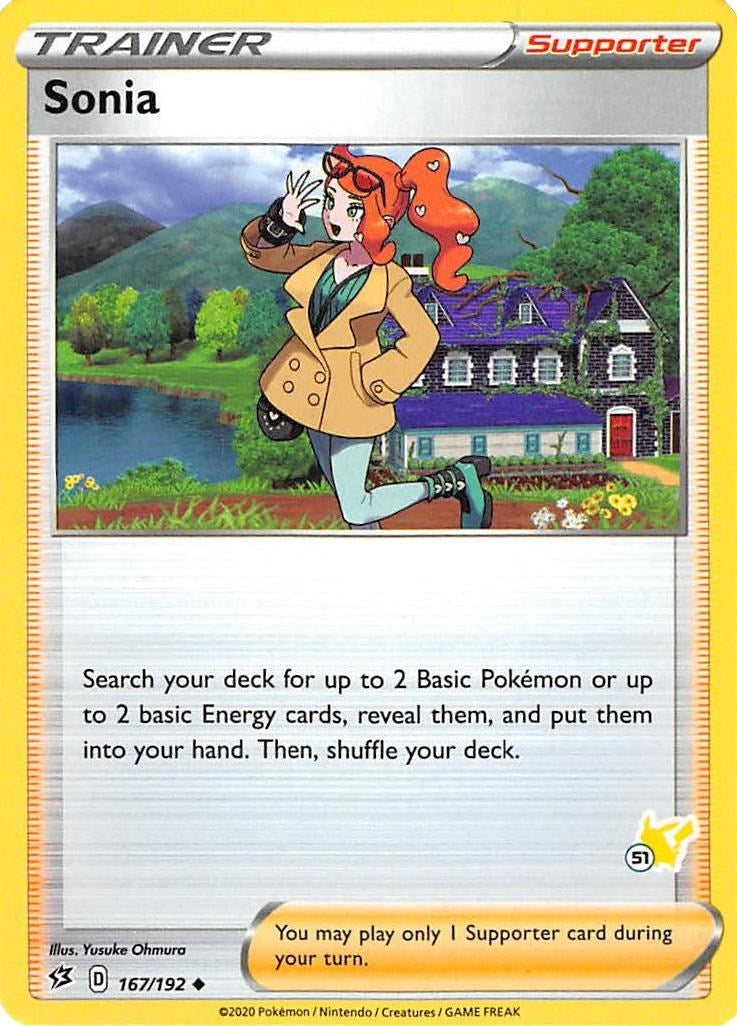 Image for Sonia - 167/192 (#51 Pikachu Stamped) (Battle Academy 2022) (167/192) - Pokemon